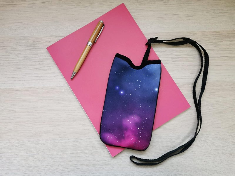 Tainada Men Women Neoprene Shockproof Cell Phone Sleeve Pouch Carrying Case Bag w/Neck Lanyard, Belt Loop Holster for iPhone 17/16 Pro Max, Air, 16 Plus, 16e, Samsung S25+, S24, A56, Z Fold7 (Galaxy) - Image 3